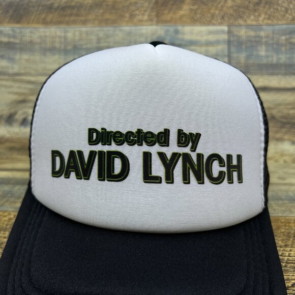 NWOT David Lynch Black and White Trucker Hat - Picture 3 of 6
